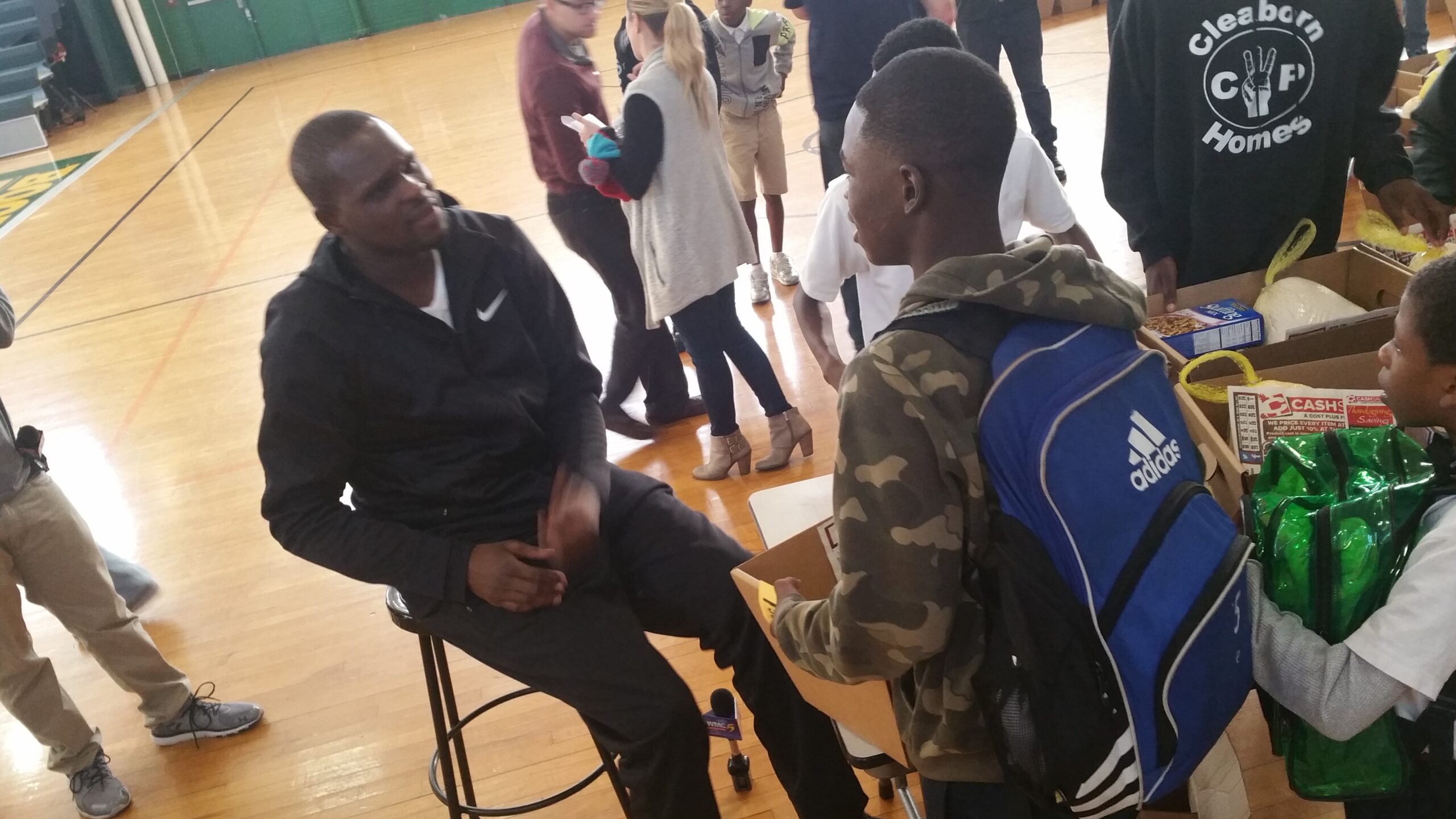 Mr. We Don’t Bluff Loves The Kids